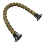 Synthetic Polyhemp Barrier Rope With Cup Ends