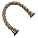Synthetic Sisal Barrier Rope With Cup Ends