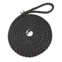 rs black 8 strand nylon mooring ropes