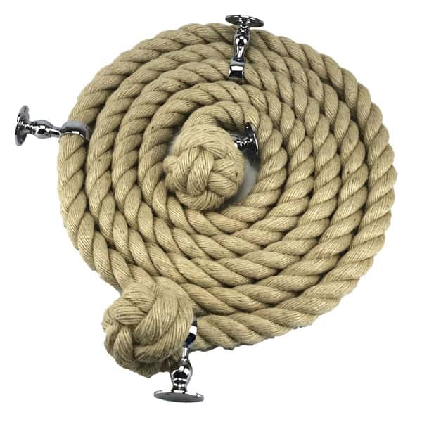 Natural Hemp Bannister Rope - RopeServices UK