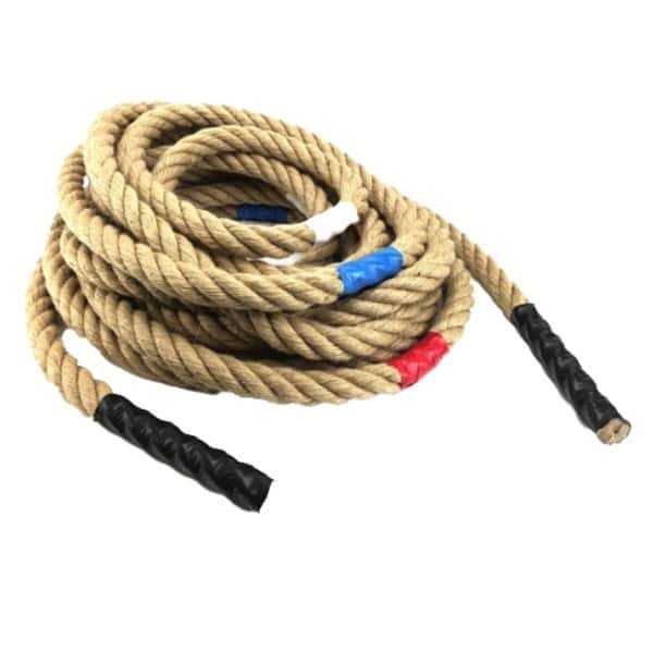 Natural Jute Competition Tug Of War Rope - RopeServices UK