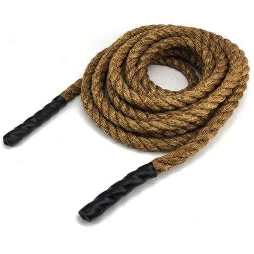 rs natural manila battling rope