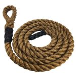Natural Manila Sled Prowler Pulling Rope With Soft Eye