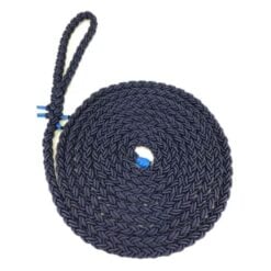 rs navy blue 8 strand nylon mooring ropes