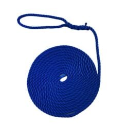 rs royal blue softline multifilament mooring rope