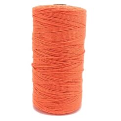 rs spun polyester rabbit twine light orange