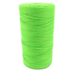 rs spun polyester rabbit twine lime green