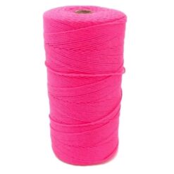 rs spun polyester rabbit twine pink