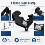 Gym Climbing Rope Beam Clamp 1 Tonne