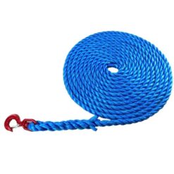 rs polypropylene gin wheel rope with 1 tonne swivel hook