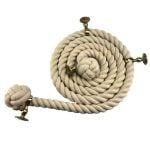 Synthetic White Cotton Bannister Rope