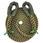 Olive Nylon Tow Rope – Durable, Shock-Absorbent Recovery Rope