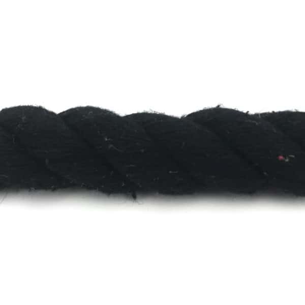 10mm Black Nylon 3 Strand Rope (By The Metre) - RopeServices UK