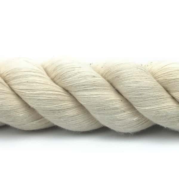 8mm Natural Cotton Rope - Sample - RopeServices UK