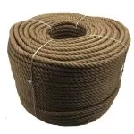 32mm Natural Jute 3 Strand Rope x 75 Metres