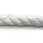 6mm Optic White Natural Cotton Rope (By The Metre)