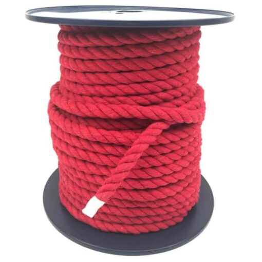 rs red natural cotton rope 2