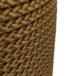 8mm Beige Braided Polypropylene Rope x 10 Metres
