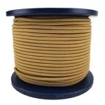12mm Beige Elastic Bungee Shock Cord 50 Metre Reel