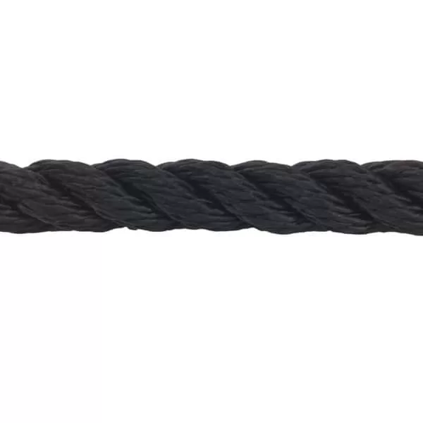 barrier rope 24mm black - Ropes Direct Ropes Direct