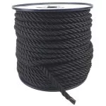 14mm Black Softline Multifilament Rope 100 Metres On A Reel