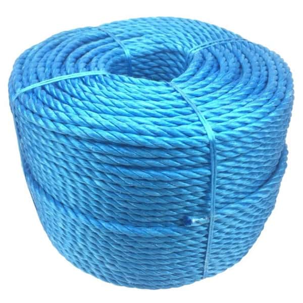 16mm Blue Polypropylene Rope 220 Metre Coil - RopeServices UK