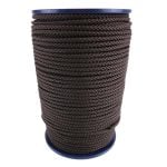 6mm Brown Braided Polypropylene Rope On A Reel