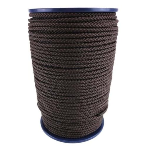 rs brown braided polypropylene rope 2