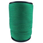 6mm Emerald Green Braided Polypropylene Rope On A Reel
