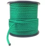 14mm Emerald Green Softline Multifilament Floating Rope 100 Metres On A Reel