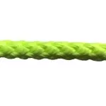 4mm Fluorescent Yellow Braided Polypropylene Rope (By The Metre)