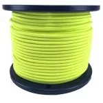 8mm Fluorescent Yellow Elastic Bungee Shock Cord 100 Metre Reel