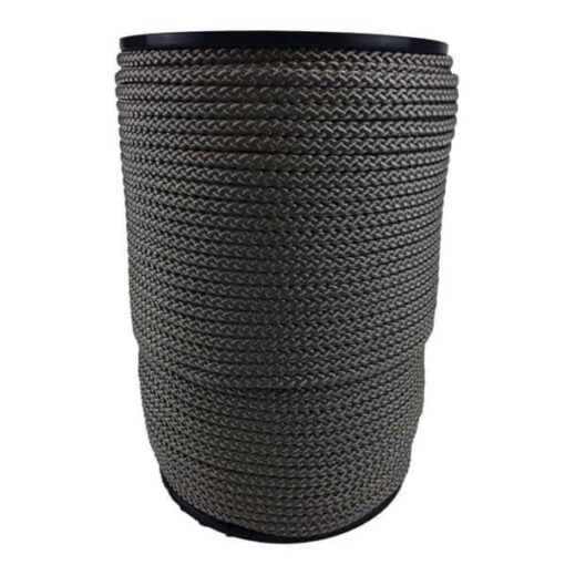 rs grey braided polypropylene rope 2