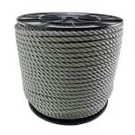 6mm Grey Softline Multifilament Rope 100 Metres On A Reel