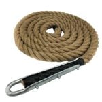Natural Jute Gym Rope With Tulip Fitting