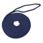 10mm Navy Blue x 8 Metres Pre-Spliced Double Braid Polyester Docklines Mooring Ropes