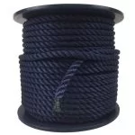 6mm Navy Blue Softline Multifilament Rope 100 Metres On A Reel