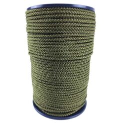 rs olive braided polypropylene rope 2