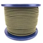 12mm Olive Elastic Bungee Shock Cord 50 Metre Reel