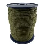 6mm Olive Softline Multifilament Rope On A Reel