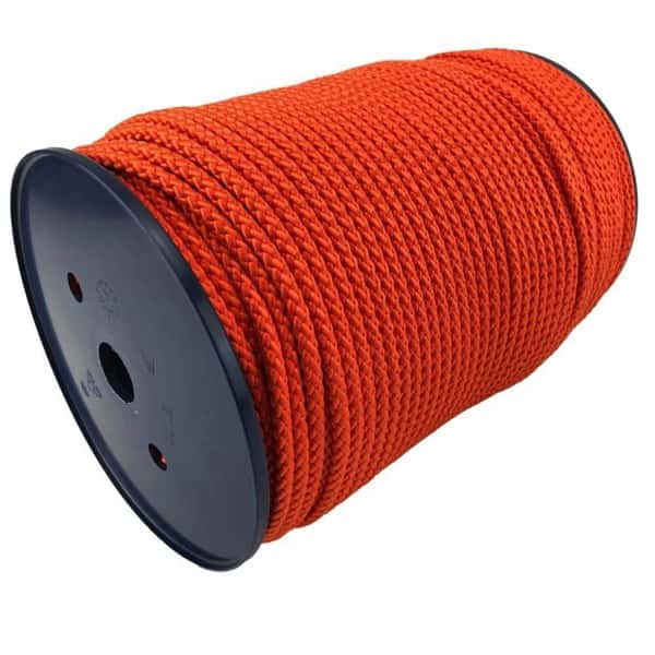 Corde polypropylène, 18 mm, orange