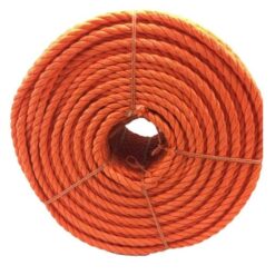 rs orange polypropylene rope 3