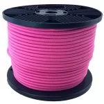 8mm Pink Elastic Bungee Shock Cord 50 Metre Reel