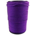 12mm Purple Braided Polypropylene Rope On A Reel