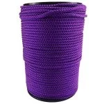 4mm Purple Braided Polypropylene Rope 200 Metre Reel
