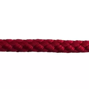 rs red braided polypropylene rope 1