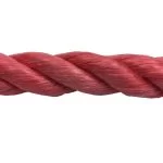 8mm Red Polypropylene Rope (By The Metre)