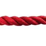 32mm Red Softline Multifilament Rope (By The Metre)