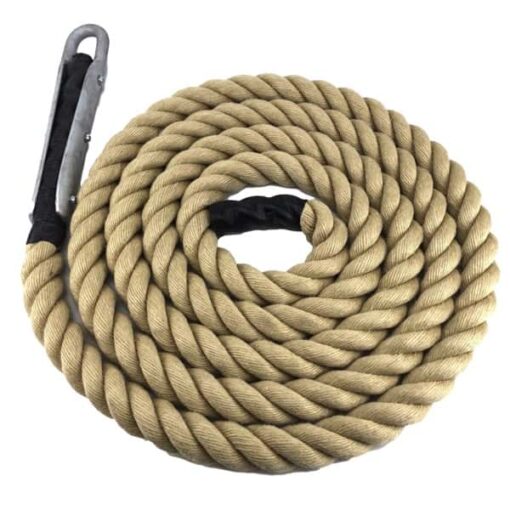 rs synthetic polyhemp gym rope with tulip fitting