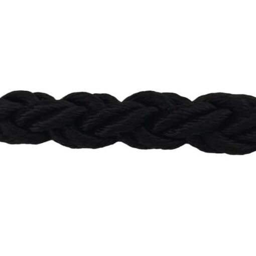 rs black 8 strand nylon rope 5